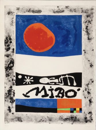 Литография Miró - Exposition d'oeuvres recentes