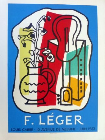 Литография Leger - Exposition Galerie Louis Carré, 1953