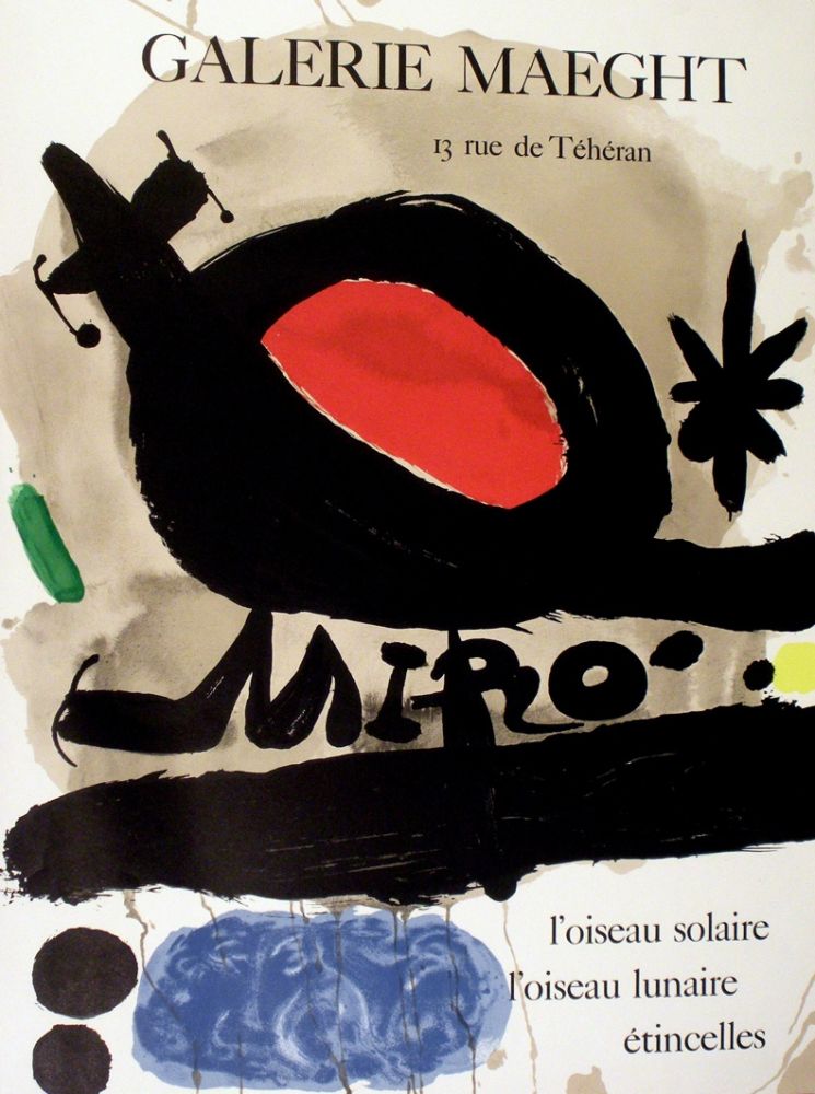 Литография Miró - Exposition 