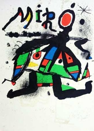 Литография Miró - Exposition Maeght