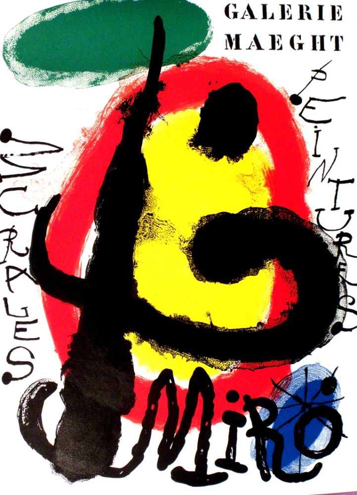 Литография Miró - Exposition 