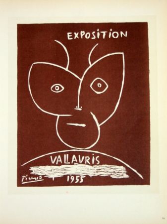 Литография Picasso (After) - Exposition  Vallauris