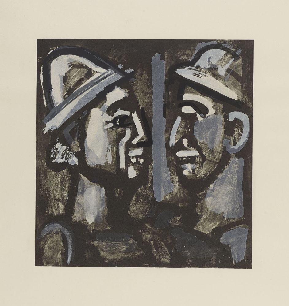 Литография Rouault - FACE A FACE, 1933 