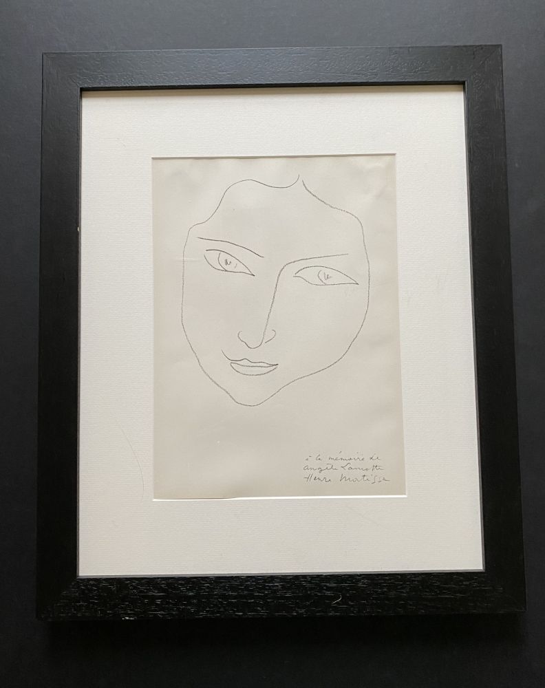 Литография Matisse - Facing Woman 