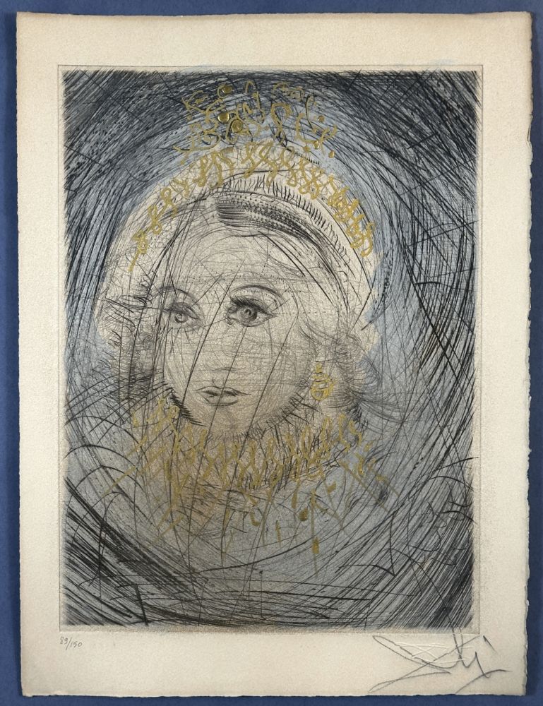 Гравюра Dali - Faust Marguerite/Gretchen