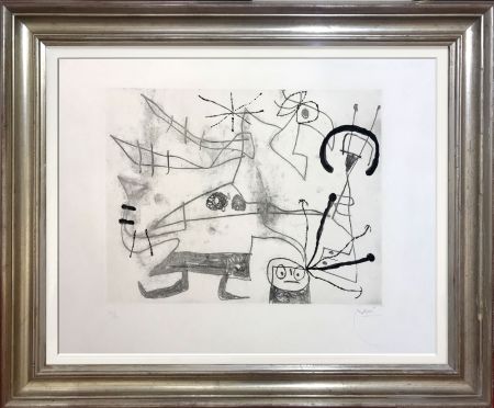 Акватинта Miró - Femme-Oiseau I