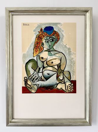 Литография Picasso - Femme au Bonnet