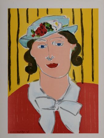 Литография Matisse - Femme au chapeau, 1939