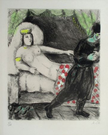 Гравюра Chagall - Femme de Pothiphar