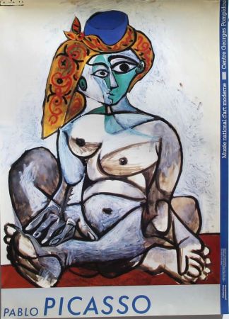 Гашение Picasso - Femme Nue au Bonnet Turc