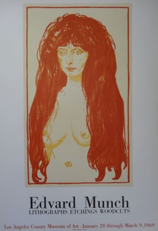 Иллюстрированная Книга Munch - Femme rousse