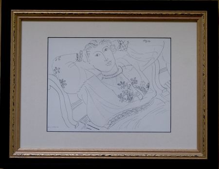 Гашение Matisse - Femme sur chaise longue