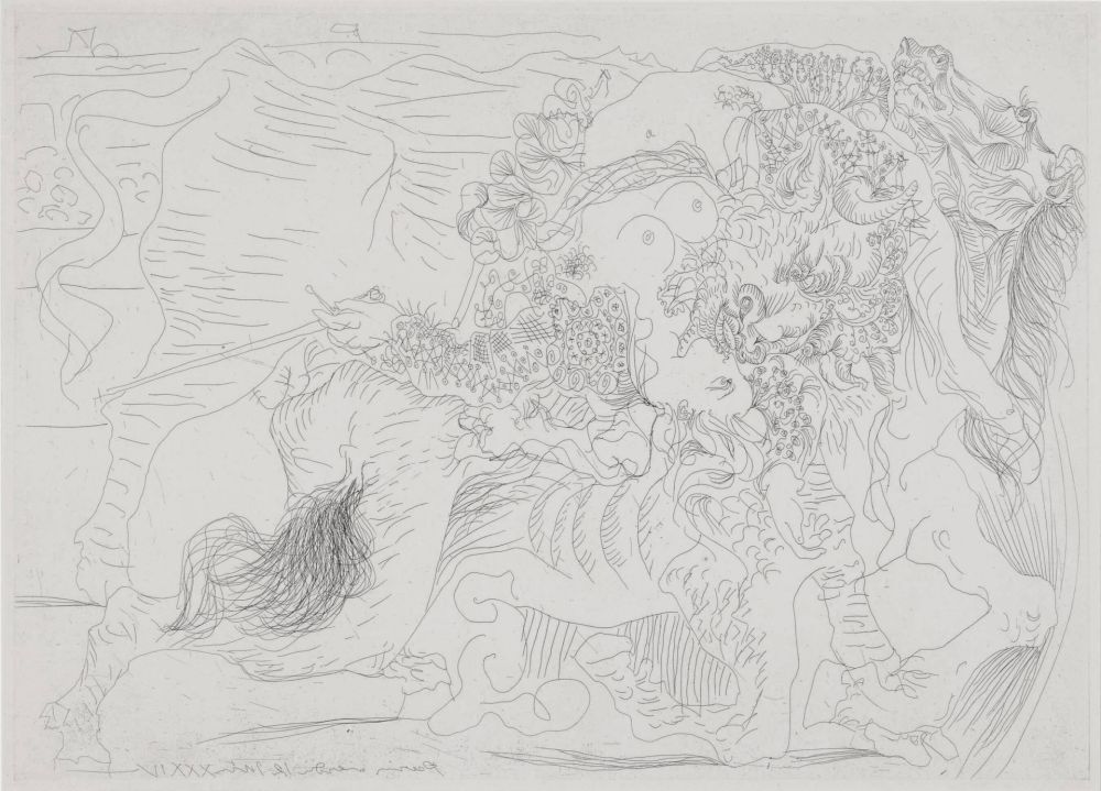 Офорт Picasso - Femme Torero I