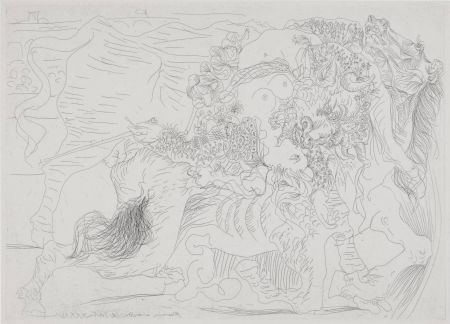 Офорт Picasso - Femme Torero I