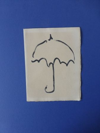 Иллюстрированная Книга Alechinsky - Fermer enfin son parapluie 