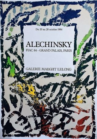 Афиша Alechinsky - FIAC 84
