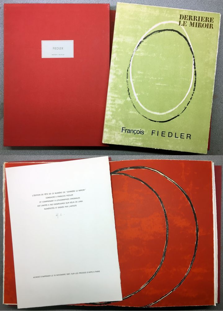 Иллюстрированная Книга Fiedler - FIEDLER. DERRIÈRE LE MIROIR N°167. Octobre 1967. TIRAGE DE LUXE.