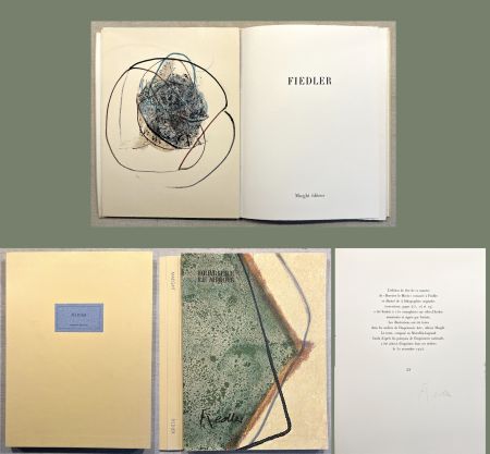 Иллюстрированная Книга Fiedler - FIEDLER. DERRIÈRE LE MIROIR N°211. Octobre 1974. TIRAGE DE LUXE SIGNÉ.