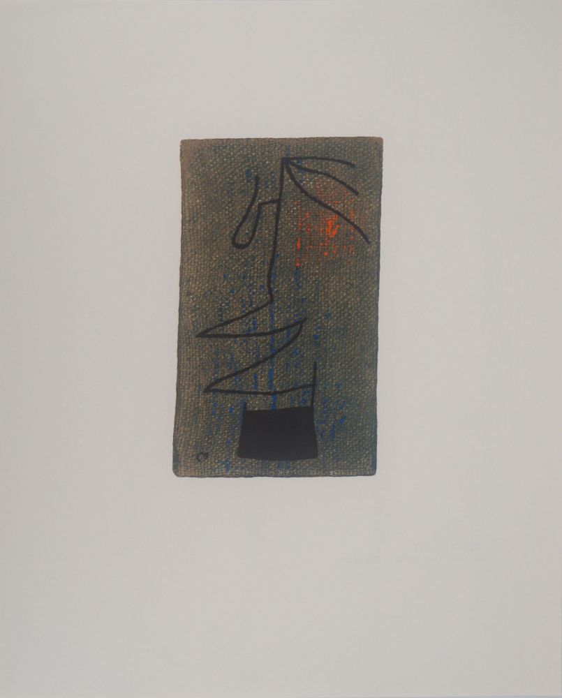 Литография Miró - Fierté féminine