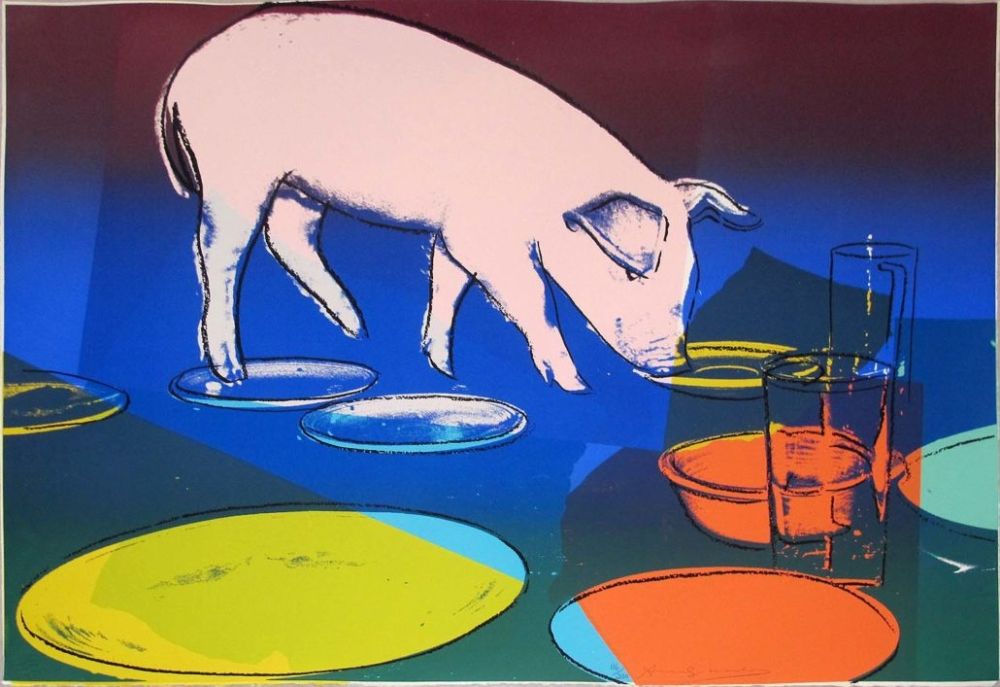 Сериграфия Warhol - FIESTA PIG FS II.184