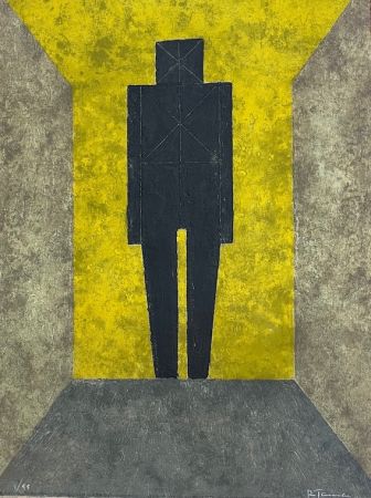 Офорт Tamayo - Figura en negro