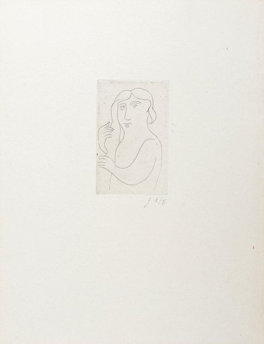 Офорт Derain - Figure