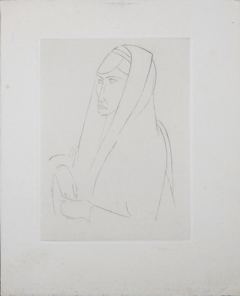 Литография Derain - Figure, 1947