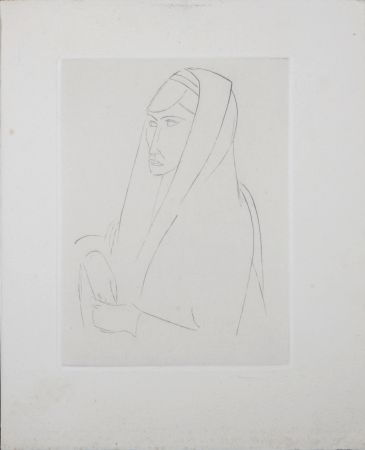 Литография Derain - Figure, 1947