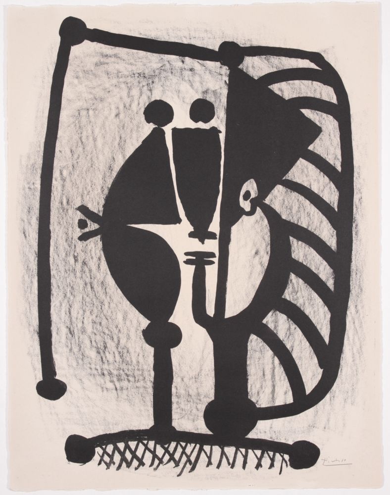Литография Picasso - Figure, 1948
