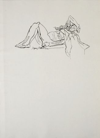 Гравюра Villon - Figure, 1962