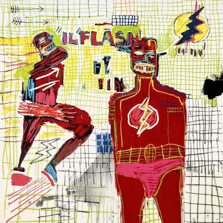 Сериграфия Basquiat - Flash in Naples