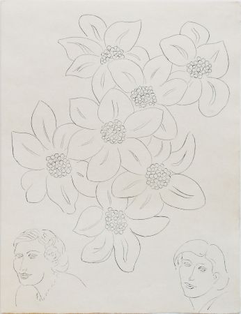Офорт Matisse - Fleurs