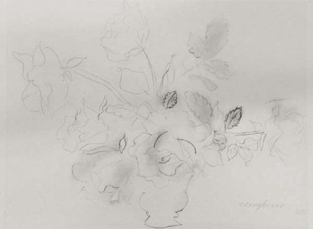 Литография Dufy - « Fleurs II »