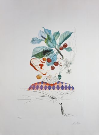 Гравюра Dali - FlorDali/Les Fruits Cherries