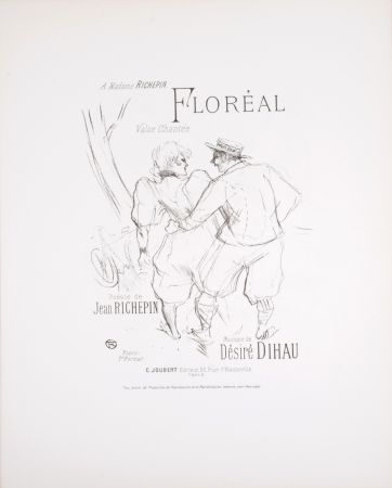 Литография Toulouse-Lautrec - Floréal, 1895