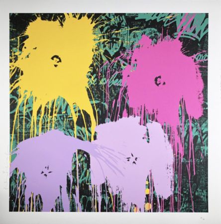 Сериграфия Mr Brainwash - Flowar$