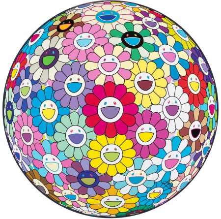 Литография Murakami - Flowerball: Colorful, Miracle, Sparkle
