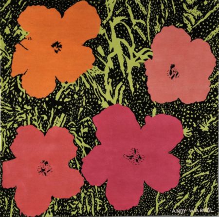 Многоэкземплярное Произведение Warhol - Flowers