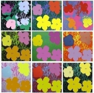 Сериграфия Warhol - Flowers - 10 silkscreens