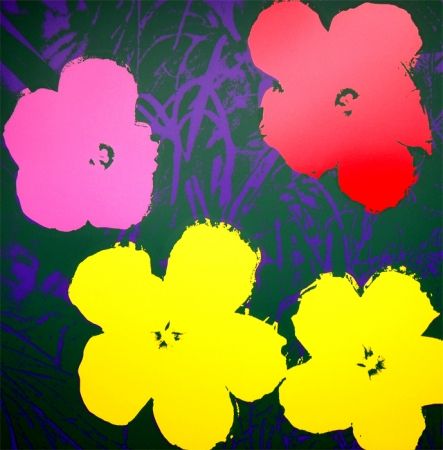 Сериграфия Warhol (After) - Flowers 11.65