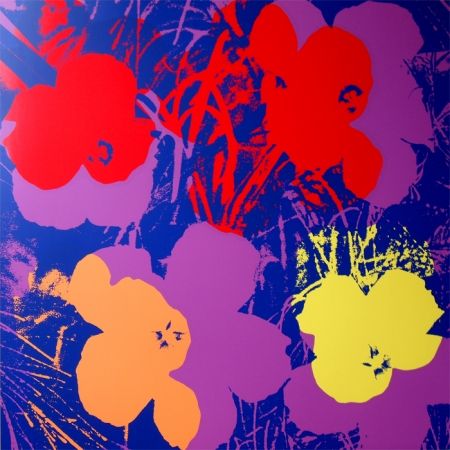 Сериграфия Warhol (After) - Flowers 11.66