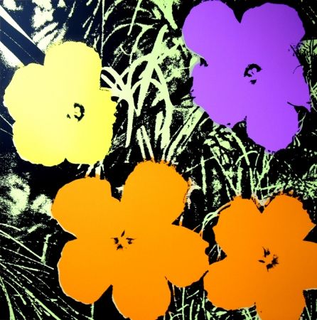Сериграфия Warhol (After) - Flowers 11.67