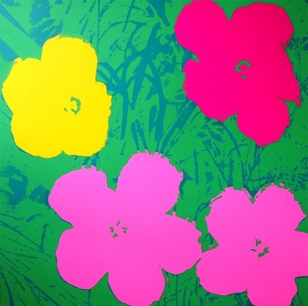 Сериграфия Warhol (After) - Flowers 11.68