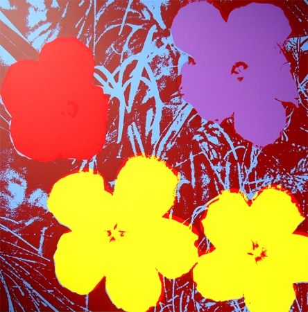 Сериграфия Warhol (After) - Flowers 11.71