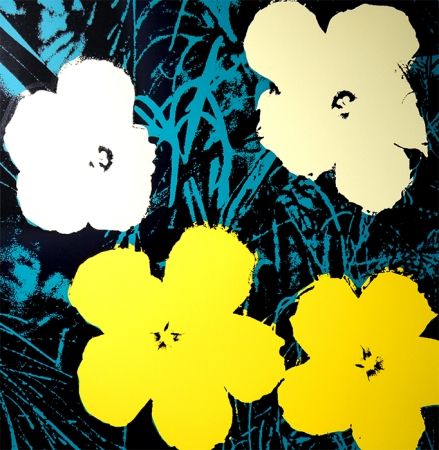 Сериграфия Warhol (After) - Flowers 11.72