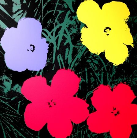 Сериграфия Warhol (After) - Flowers 11.73