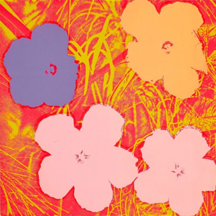 Сериграфия Warhol - Flowers 69
