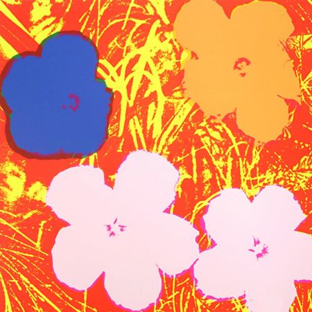 Сериграфия Warhol - Flowers 69