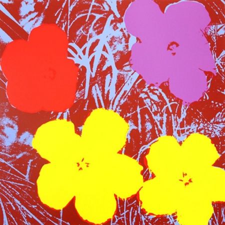 Сериграфия Warhol - Flowers 71 by Andy Warhol