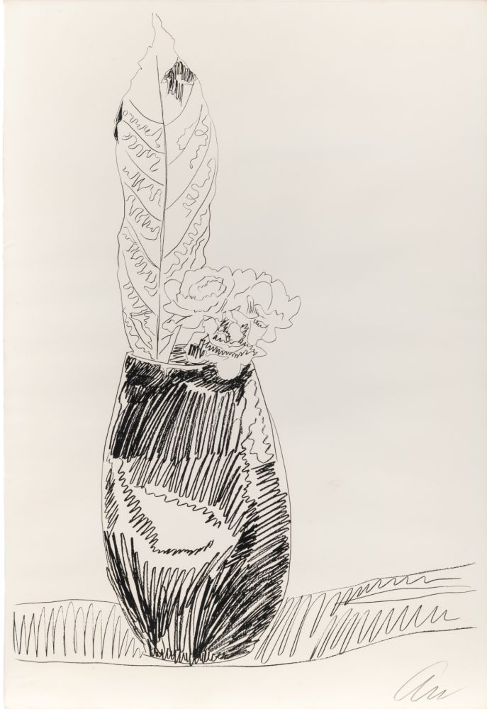 Сериграфия Warhol - Flowers (black and white) ) (F. & S. II.105)